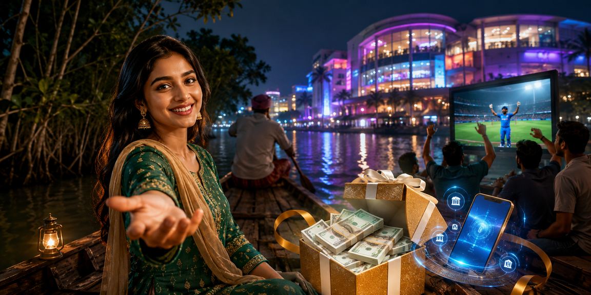 সুন্দরবন অঞ্চলে ক্যাসিনো বেটিং এর নীয়ন লাইট